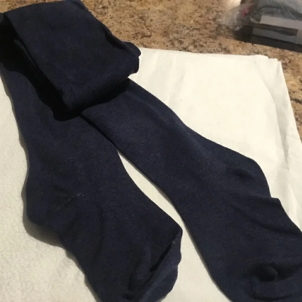 SALE. BUY 3/$10. NWT. Size 12 Girls Tights Black w/Cute Girl